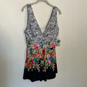 NWT Johnny Was Rose Skirted One Piece